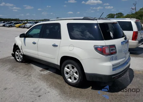 2015 GMC Acadia Sle из США, поврежденный, VIN 1GKKRNEDXFJ257021